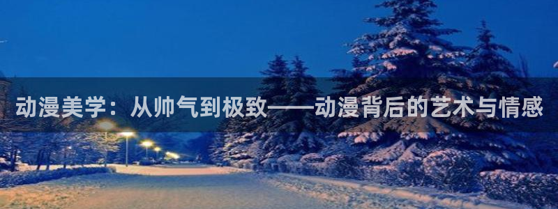 动漫天堂.：动漫美学：从帅气到极致——动漫背后的艺术与情感