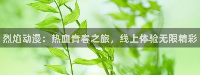 禁动漫天堂：烈焰动漫：热血青春之旅，线上体验无限精彩